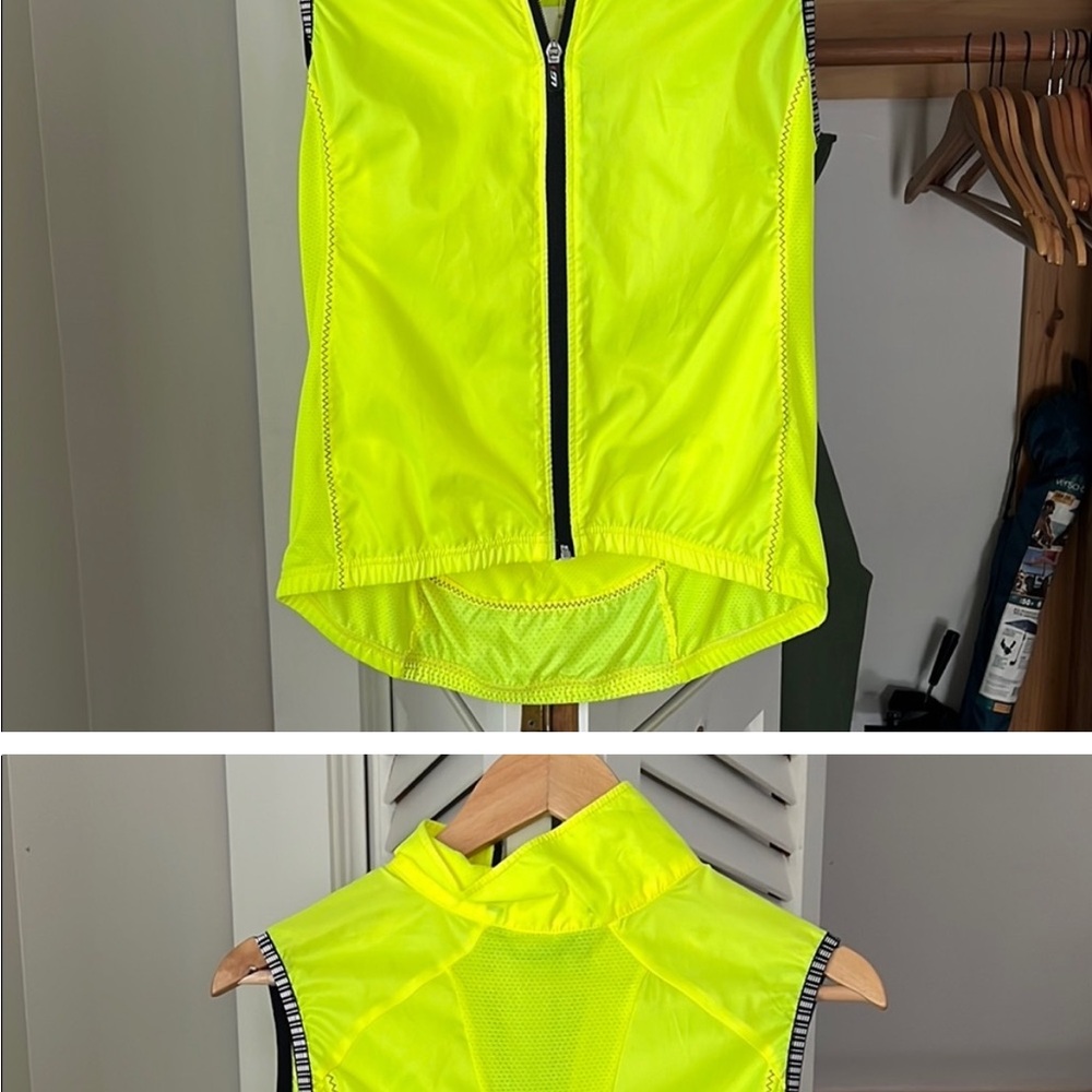 Neon Yellow Cycling Vest